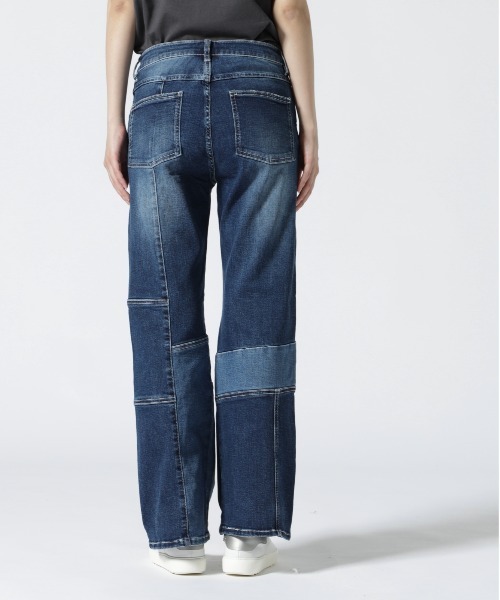 AVIREX（アヴィレックス）の「【直営店限定】REMAKE STRETCK DENIM PANTS/ リメイクストレッチデニムパンツ（デニムパンツ・レディース・その他35/その他6・L/S/M）」の6枚目の写真