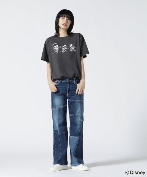 AVIREX（アヴィレックス）の「【直営店限定】REMAKE STRETCK DENIM PANTS/ リメイクストレッチデニムパンツ（デニムパンツ・レディース・その他35/その他6・L/S/M）」の10枚目の写真