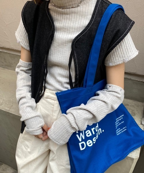 nemne store(ネンネストア)の「【低身長用サイズあり】5way袖取り外しニットソー(Tシャツ/カットソー・レディース・ブラック/グレー/アイボリー・SMALL/MEDIUM)」の6枚目の写真