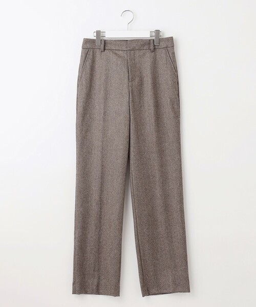 J.PRESS（ジェイプレス）の「【セットアップ対応】ウールストレッチツイード ストレート パンツ（その他パンツ・レディース・グレー系/ダークブラウン系・11/13/9/7）」の9枚目の写真