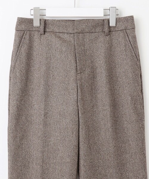 J.PRESS（ジェイプレス）の「【セットアップ対応】ウールストレッチツイード ストレート パンツ（その他パンツ・レディース・グレー系/ダークブラウン系・11/13/9/7）」の7枚目の写真