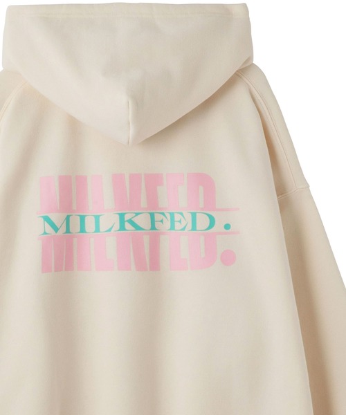 DOUBLE LOGO BIG HOODIE