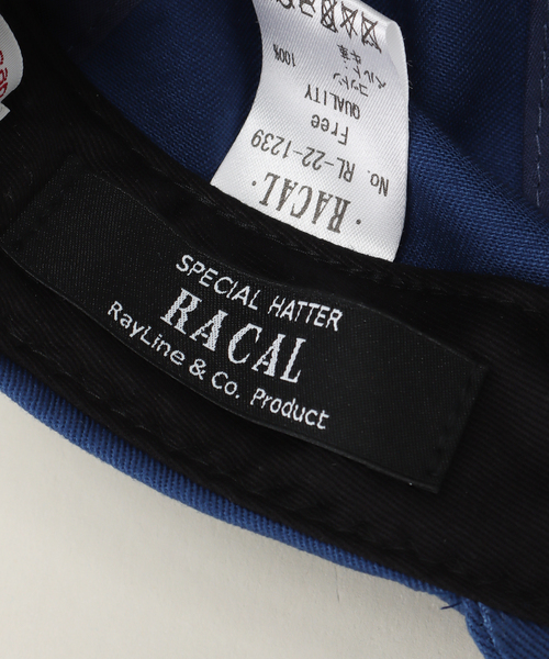 RACAL（ラカル）の「【RACAL / ラカル】 B.B.CAP（キャップ・メンズ・ベージュ/ブルー/ブラック/チャコールグレー・FREE）」の14枚目の写真