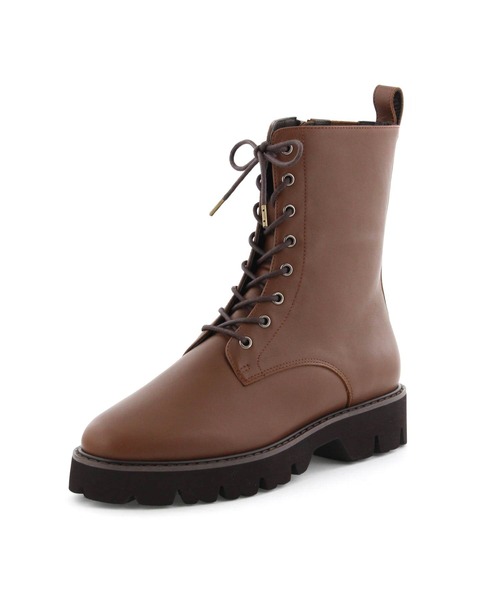 HIMIKO（ヒミコ）の「【Made in Japan】【撥水】レースアップトラックソールブーツ/621407（ブーツ・レディース・ブラック/グレー/アイボリー/ブラウン・22.5cm/23.5cm/24.5cm/23.0cm/24.0cm/25.0cm/22.0cm/25.5cm/21.5cm/26.0cm/26.5cm）」の15枚目の写真