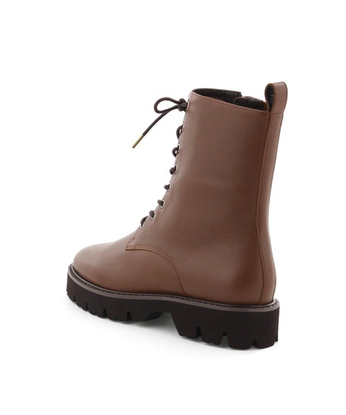 HIMIKO（ヒミコ）の「【Made in Japan】【撥水】レースアップトラックソールブーツ/621407（ブーツ・レディース・ブラック/グレー/アイボリー/ブラウン・22.5cm/23.5cm/24.5cm/23.0cm/24.0cm/25.0cm/22.0cm/25.5cm/21.5cm/26.0cm/26.5cm）」の17枚目の写真