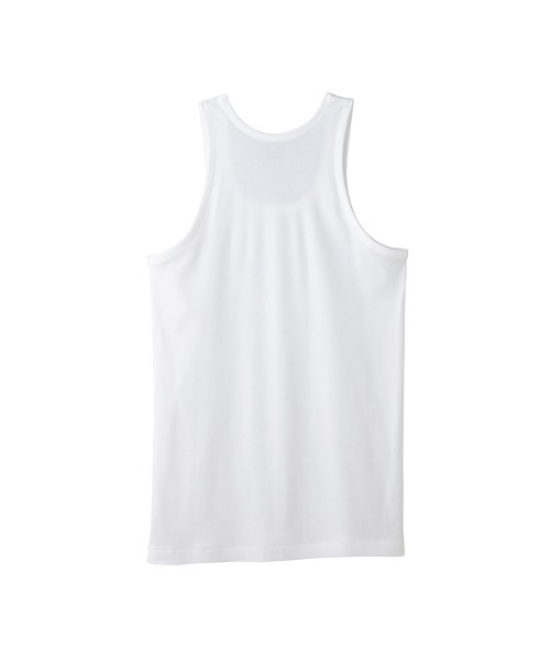 GUNZE（グンゼ）の「快適工房/カイテキコウボウ ランニング 綿100%（インナーウェア/肌着・メンズ・ホワイト・MEDIUM/LARGE/X-LARGE/SMALL）」の4枚目の写真