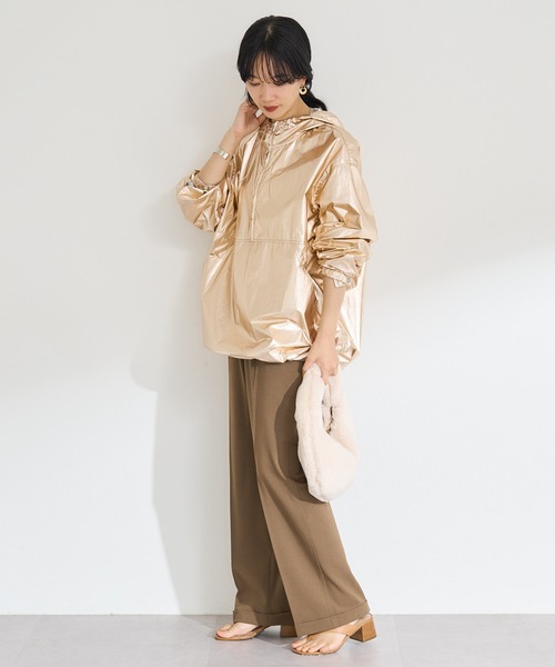 SHENERY（シーナリー）の「アノラックパーカー（パーカー・レディース・ベージュ/ゴールド・FREE）」の9枚目の写真