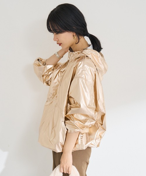 SHENERY（シーナリー）の「アノラックパーカー（パーカー・レディース・ベージュ/ゴールド・FREE）」の12枚目の写真