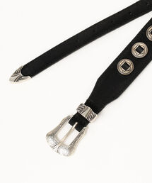 【新品】O LUTI コンチョベルト イタリア製 定価3.0万 ALBERTO LUTI/Suede Concho Belt/Black – WEARLNESS