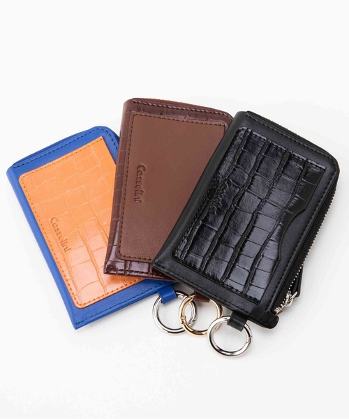 Casselini(キャセリーニ)の「Casselini(キャセリーニ)ハートスタッズカードケース(カードケース・レディース・ブラック/ブラウン/ブルー・FREE)」の12枚目の写真