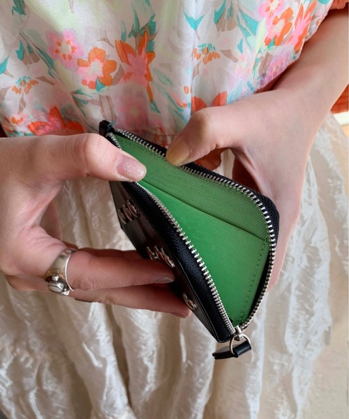 Casselini(キャセリーニ)の「Casselini(キャセリーニ)ハートスタッズカードケース(カードケース・レディース・ブラック/ブラウン/ブルー・FREE)」の17枚目の写真