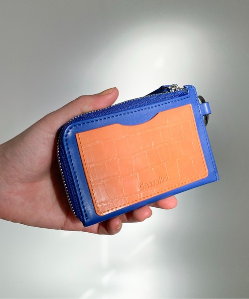 Casselini(キャセリーニ)の「Casselini(キャセリーニ)ハートスタッズカードケース(カードケース・レディース・ブラック/ブラウン/ブルー・FREE)」の16枚目の写真