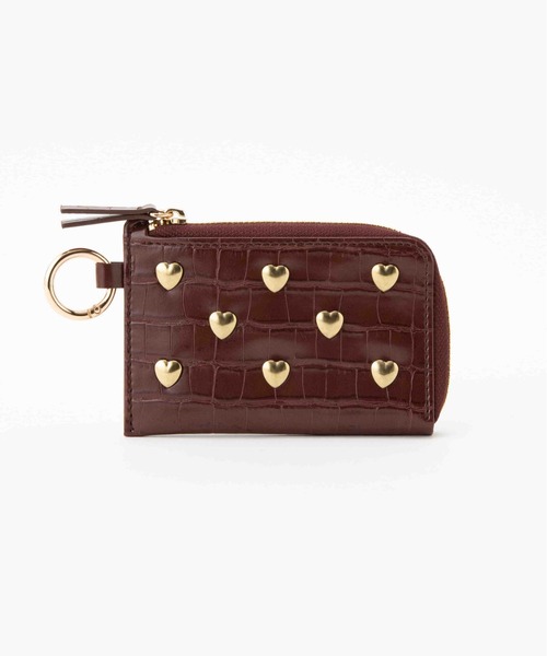 Casselini(キャセリーニ)の「Casselini(キャセリーニ)ハートスタッズカードケース(カードケース・レディース・ブラック/ブラウン/ブルー・FREE)」の19枚目の写真