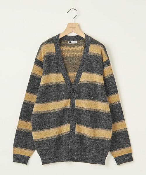 info. BEAUTY&YOUTH(インフォビューティアンドユース)の「【WEB限定】 <info. BEAUTY&YOUTH> バルーンシルエット ニットカーディガン(カーディガン/ボレロ・メンズ・ダークグレー/ケリー/ブラウン/モカ・L/M/S)」の1枚目の写真