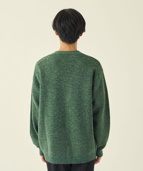 info. BEAUTY&YOUTH(インフォビューティアンドユース)の「【WEB限定】 <info. BEAUTY&YOUTH> バルーンシルエット ニットカーディガン(カーディガン/ボレロ・メンズ・ダークグレー/ケリー/ブラウン/モカ・L/M/S)」の7枚目の写真