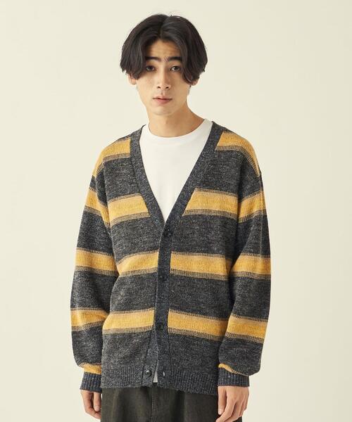 info. BEAUTY&YOUTH(インフォビューティアンドユース)の「【WEB限定】 <info. BEAUTY&YOUTH> バルーンシルエット ニットカーディガン(カーディガン/ボレロ・メンズ・ダークグレー/ケリー/ブラウン/モカ・L/M/S)」の12枚目の写真