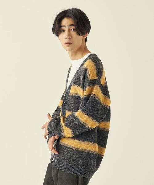 info. BEAUTY&YOUTH(インフォビューティアンドユース)の「【WEB限定】 <info. BEAUTY&YOUTH> バルーンシルエット ニットカーディガン(カーディガン/ボレロ・メンズ・ダークグレー/ケリー/ブラウン/モカ・L/M/S)」の13枚目の写真