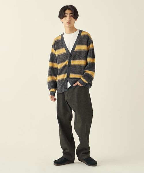 info. BEAUTY&YOUTH(インフォビューティアンドユース)の「【WEB限定】 <info. BEAUTY&YOUTH> バルーンシルエット ニットカーディガン(カーディガン/ボレロ・メンズ・ダークグレー/ケリー/ブラウン/モカ・L/M/S)」の16枚目の写真