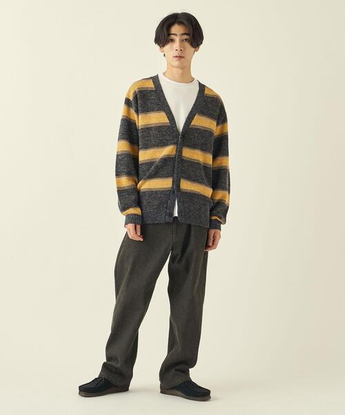 info. BEAUTY&YOUTH(インフォビューティアンドユース)の「【WEB限定】 <info. BEAUTY&YOUTH> バルーンシルエット ニットカーディガン(カーディガン/ボレロ・メンズ・ダークグレー/ケリー/ブラウン/モカ・L/M/S)」の17枚目の写真