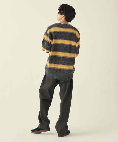 info. BEAUTY&YOUTH(インフォビューティアンドユース)の「【WEB限定】 <info. BEAUTY&YOUTH> バルーンシルエット ニットカーディガン(カーディガン/ボレロ・メンズ・ダークグレー/ケリー/ブラウン/モカ・L/M/S)」の19枚目の写真