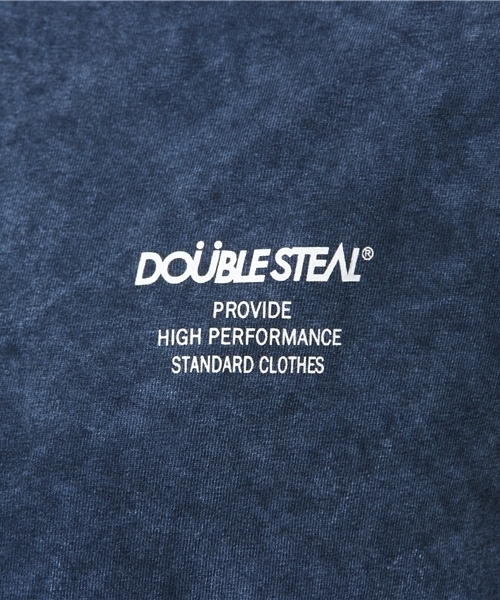 DOUBLE STEAL（ダブルスティール）の「Mineral Wash Ｔシャツ（Tシャツ/カットソー・メンズ・ブラック/ネイビー/レッド・LARGE/MEDIUM/X-LARGE/SMALL）」の12枚目の写真