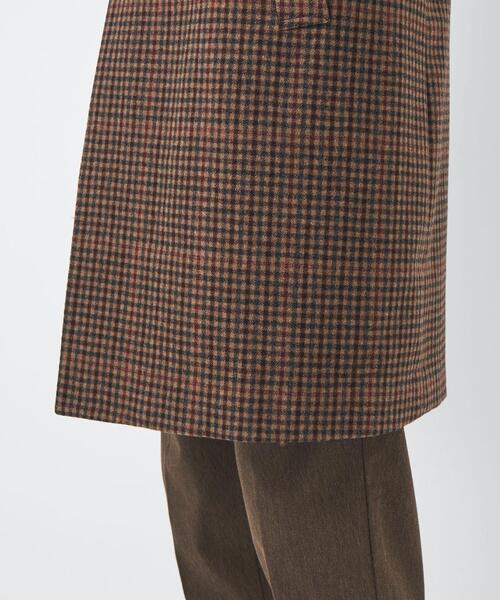 green label relaxing（グリーンレーベルリラクシング）の「＜Loro Piana（ロロ ピアーナ）＞ストーム チェスター コート -撥水・防風-（チェスターコート・メンズ・ネイビー/ブラウン・M/XL/S/L）」の10枚目の写真