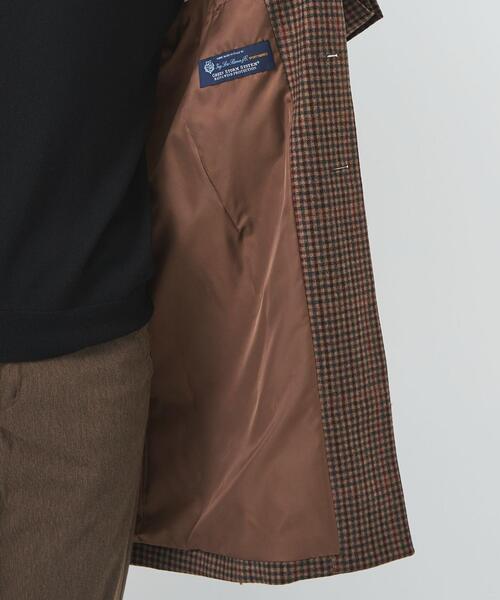 green label relaxing（グリーンレーベルリラクシング）の「＜Loro Piana（ロロ ピアーナ）＞ストーム チェスター コート -撥水・防風-（チェスターコート・メンズ・ネイビー/ブラウン・M/XL/S/L）」の14枚目の写真