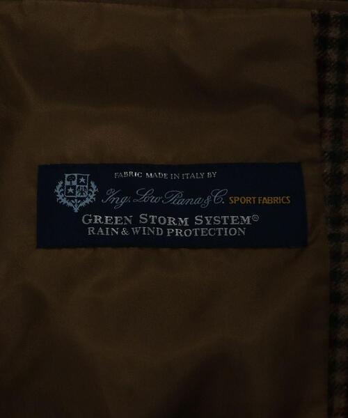 green label relaxing（グリーンレーベルリラクシング）の「＜Loro Piana（ロロ ピアーナ）＞ストーム チェスター コート -撥水・防風-（チェスターコート・メンズ・ネイビー/ブラウン・M/XL/S/L）」の21枚目の写真