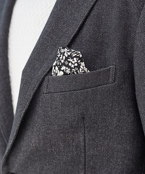 UNION STATION（ユニオンステーション）の「【EFFORTLESS】メランジカルゼテーラードジャケット<セットアップ対応>（テーラードジャケット・メンズ・チャコールグレー/ネイビー・LL/S/M/L）」の12枚目の写真