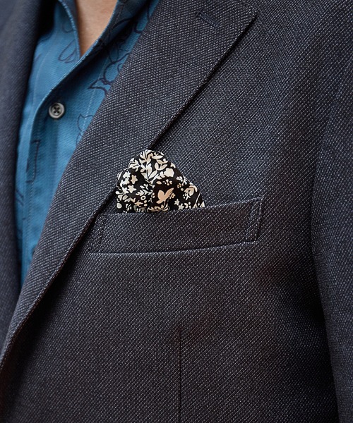 UNION STATION（ユニオンステーション）の「【EFFORTLESS】メランジカルゼテーラードジャケット<セットアップ対応>（テーラードジャケット・メンズ・チャコールグレー/ネイビー・LL/S/M/L）」の20枚目の写真