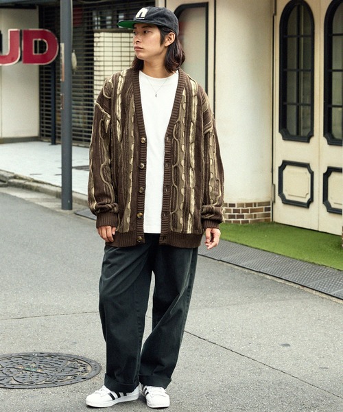 MONO-MART（モノマート）の「ヴィンテージライクジャガードストライプ