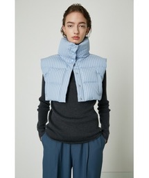 RIM.ARK | High neck mini down vest(ダウンベスト)