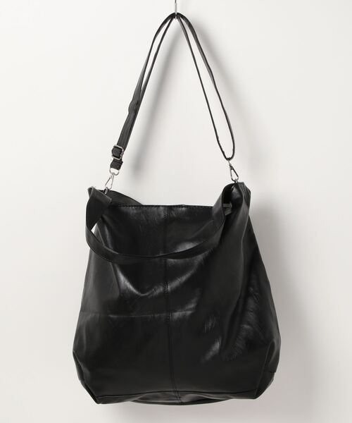 florist（フローリスト）の「【大容量/2WAY】シンプルレザートートバッグ/ショルダーバッグ（トートバッグ・レディース・オフホワイト/グリーン/ブラック・FREE）」の17枚目の写真