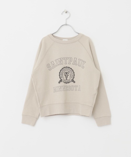 URBAN RESEARCH DOORS（アーバンリサーチドアーズ）の「『親子リンク』カレッジロゴスウェットプルオーバー(KIDS)（スウェット・キッズ・グレー系その他/ブラウン/パープル・120/135/105/150）」の10枚目の写真