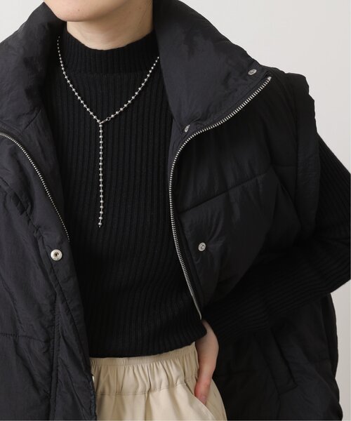 RAY CASSIN（レイカズン）の「ハイネックニットプルオーバー（ニット/セーター・レディース・イエロー/キナリ/グリーン/ピンク/ブラック・FREE）」の6枚目の写真