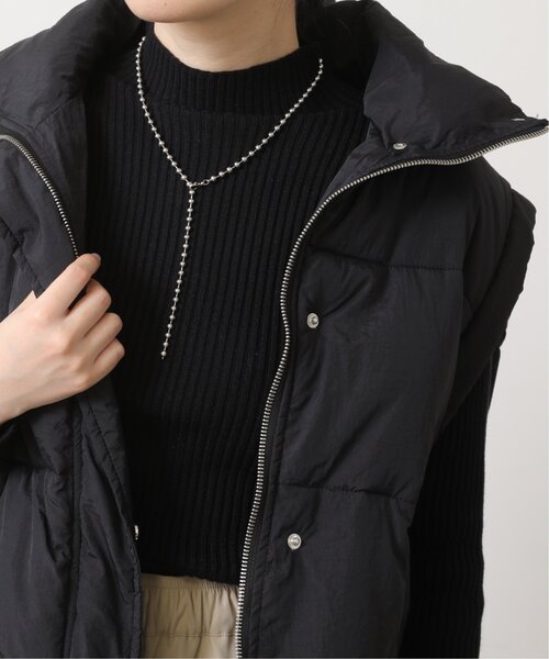 RAY CASSIN（レイカズン）の「ハイネックニットプルオーバー（ニット/セーター・レディース・イエロー/キナリ/グリーン/ピンク/ブラック・FREE）」の7枚目の写真