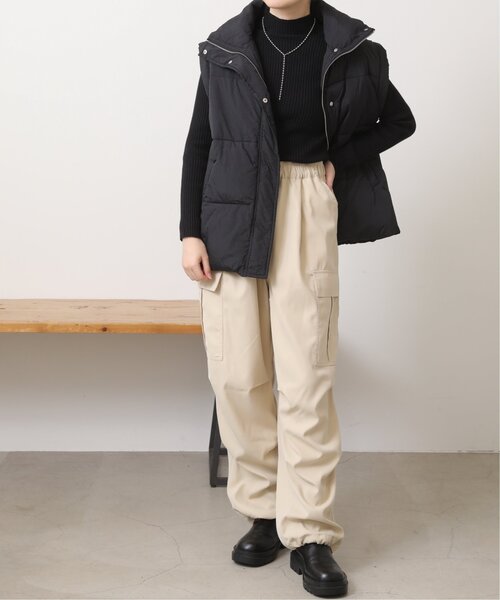 RAY CASSIN（レイカズン）の「ハイネックニットプルオーバー（ニット/セーター・レディース・イエロー/キナリ/グリーン/ピンク/ブラック・FREE）」の9枚目の写真