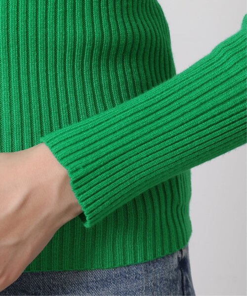 RAY CASSIN（レイカズン）の「ハイネックニットプルオーバー（ニット/セーター・レディース・イエロー/キナリ/グリーン/ピンク/ブラック・FREE）」の18枚目の写真