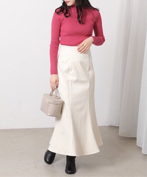 RAY CASSIN（レイカズン）の「ハイネックニットプルオーバー（ニット/セーター・レディース・イエロー/キナリ/グリーン/ピンク/ブラック・FREE）」の22枚目の写真