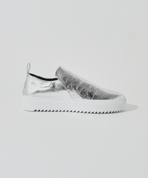 alfredoBANNISTER（アルフレッドバニスター）の「【シルバー】ソフトレザー ボリュームスニーカー（スニーカー・メンズ・シルバー・40/41/42/43）」の16枚目の写真