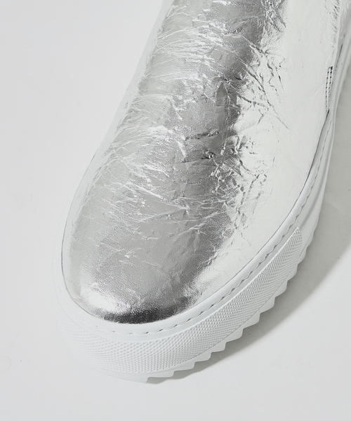 alfredoBANNISTER（アルフレッドバニスター）の「【シルバー】ソフトレザー ボリュームスニーカー（スニーカー・メンズ・シルバー・40/41/42/43）」の19枚目の写真