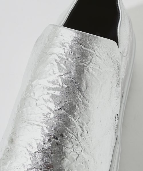 alfredoBANNISTER（アルフレッドバニスター）の「【シルバー】ソフトレザー ボリュームスニーカー（スニーカー・メンズ・シルバー・40/41/42/43）」の21枚目の写真