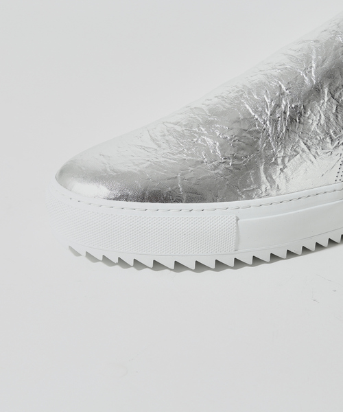 alfredoBANNISTER（アルフレッドバニスター）の「【シルバー】ソフトレザー ボリュームスニーカー（スニーカー・メンズ・シルバー・40/41/42/43）」の22枚目の写真