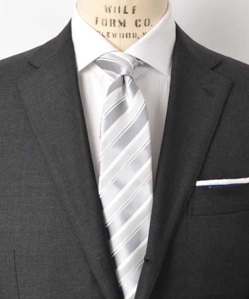 SHIPS: シルバー フォーマル ネクタイ（ネクタイ）｜SHIPS（シップス