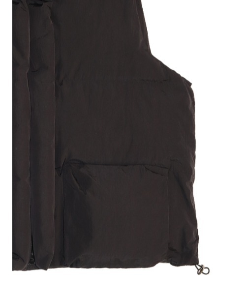 AMAIL（アマイル）の「Box pon ダウンベスト（ダウンベスト・レディース・ホワイト/ブラック・FREE）」の13枚目の写真