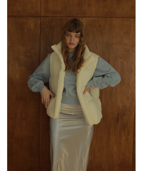 新品未使用 AMAIL アマイル ブロックモードベスト ベスト ダウンベスト 新品未使用 AMAIL アマイル ブロックモードベスト ベスト ダウン