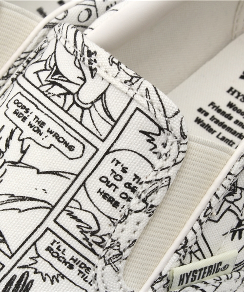 HYSTERIC GLAMOUR（ヒステリックグラマー）の「WW/ZAP ZAP! スリッポン（スリッポン・メンズ・ホワイト系その他/その他2・25.5cm/27.5cm/26.5cm）」の11枚目の写真