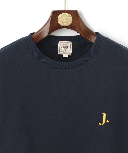 J.PRESS（ジェイプレス）の「【WEB限定】J刺繍クルーネック スウェット（スウェット・メンズ・ライトグレー系/ネイビー系/ターコイズブルー系/レッド系・SMALL/MEDIUM/LARGE/X-LARGE）」の9枚目の写真