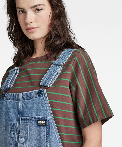 G-STAR(ジースター)の「UNISEX UTILITY BIB OVERALL/オーバーオール(サロペット/オーバーオール・レディース・インディゴブルー・MEDIUM/SMALL/X-SMALL)」の2枚目の写真