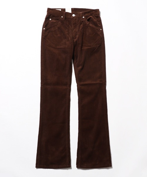 Lee（リー）の「Lee/リー AMERICAN STANDARD BOOT CUT ブーツカット フレア（チノパンツ・メンズ・ダークブラウン/アイボリー/ブラック/マスタード/アクア・34/32/30/28）」の3枚目の写真